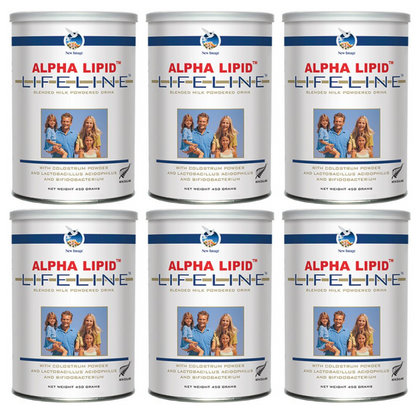 Alpha Lipid Lifeline Blended Milk Colostrum Powder (6 Cans)